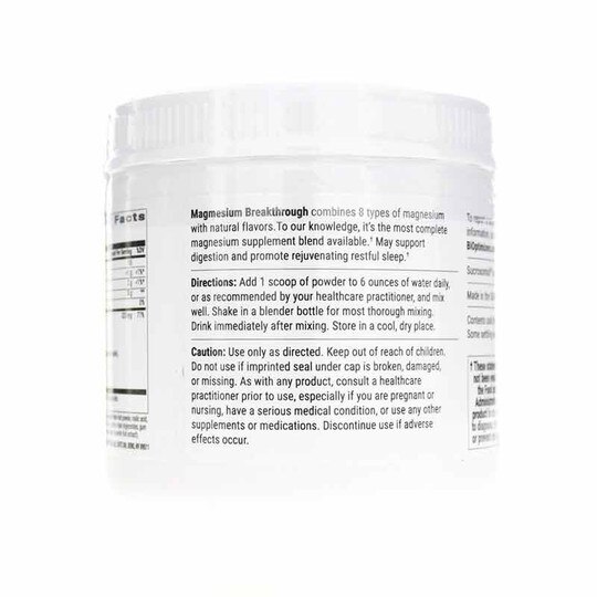 Magnesium Breakthrough Powder, BIOP